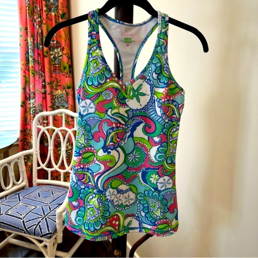 Lilly Pulitzer Luxletic Tank - Size Small